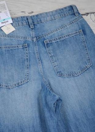 40 - l новые фирменные женские широкие джинсы с высокой талией high waist wide leg jeans sinsay10 фото