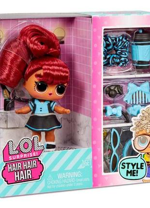 Игровой набор с куклой l.o.l. surprise! серии hair hair hair стильные прически пинс2 фото
