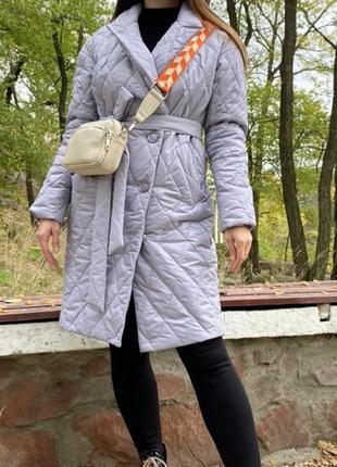Пальто плащ на весну, женское светлое пальто1 фото