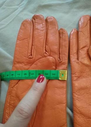 Перчатки кожаные 7