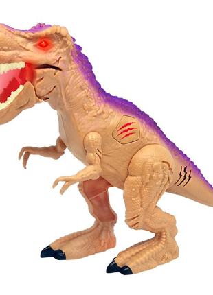 Могущественный мегазавр. динозавр 22см с звуком и светом2 фото