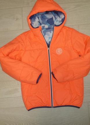 Двостороння куртка decathlon wedze 12 років зріст 143-152 см warm reverse 100 wedze