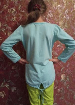Комплект девчачьей одежды (кофта+джинсы)2 фото