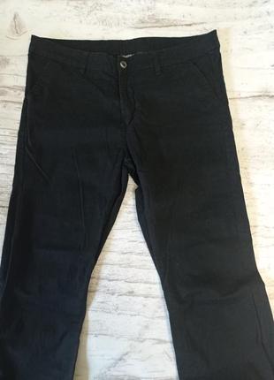 Мужские коттоновые брюки джинсы2 фото
