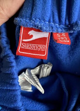 Фірмові дитячі штани на флісі slazenger5 фото