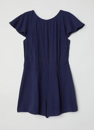 Женский комбинезон h&m 36 темно-синий 302629925