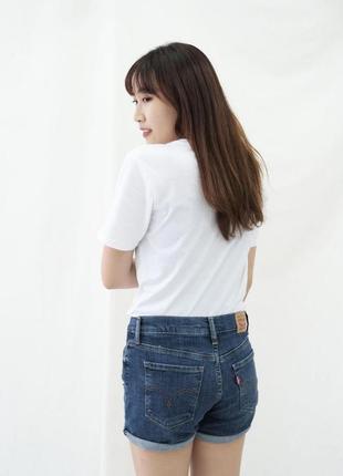Жіночі джинсові шорти levi's3 фото