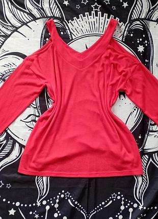 Кофта з відкритими плечима primark 5