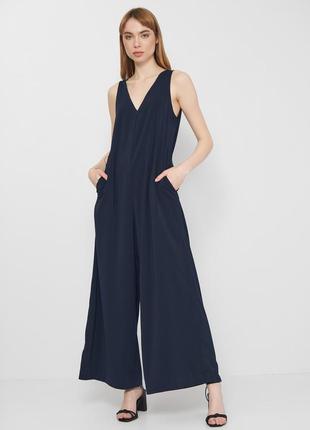 Женский комбинезон h&m 36 темно-синий 51638655