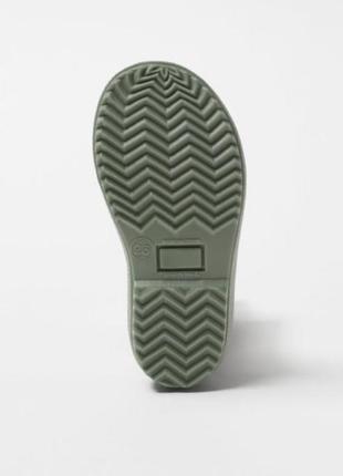 Zara, резиновые ботинки, резиновые сапоги, новые💛3 фото
