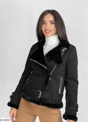 Куртка дублянка жіноча зимова. розміри с,м,л.4 фото