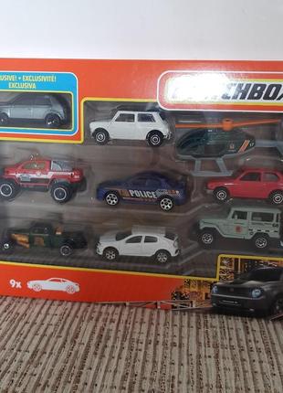 Matchbox cars 9 pack mattel hot wheels