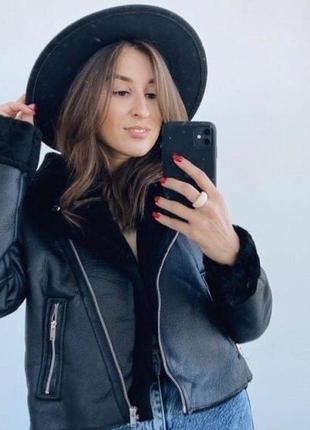 Дублянка жіноча зимова коротка. тренд сезону. розмір s, m, l, хl.