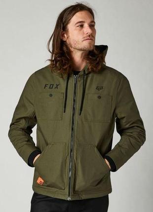 Куртка fox mercer jacket (fatigue green), l, l