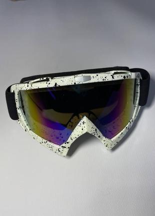 Маска гірськолижна лижні окуляри вело мото спорт окуляри
