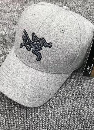 Кепки бейсболки arcteryx полушерсть
