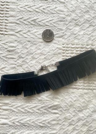 Чокер торочки чорний