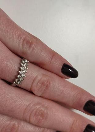 Серебряное кольцо 925 2