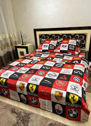 Комплект постельного белья "логотип"