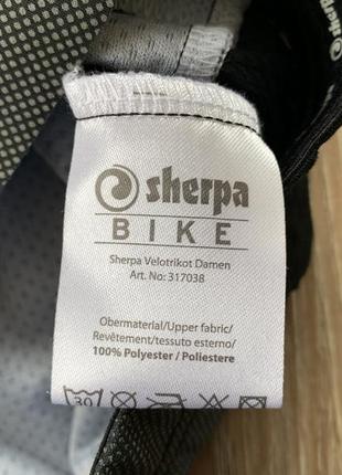 Женская быстросохнущая велоджерси вело футболка с карманами sherpa bike9 фото