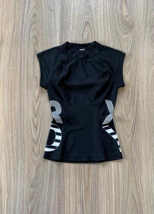 Женская стрейчевая гидро футболка с защитой от солнца roxy