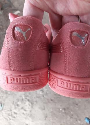 Оригинальные натуральная замша кроссовки puma8 фото