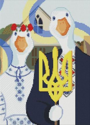 Алмазна мозаїка amo7450 українська готика ©arts.sspace, 40х50cм ідейка на підрамнику