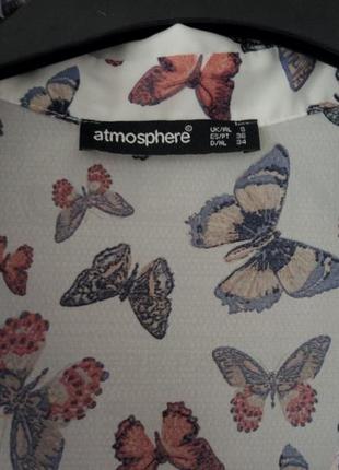 Весняна блуза в метелики3 фото