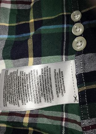 Ralph lauren classic fit-рубашка в клетку! р-м