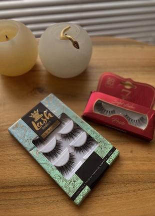 Набір накладних вій 2 коробки 6 пар вій