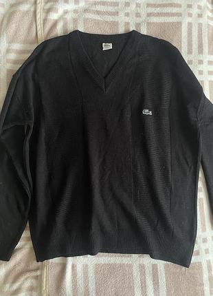 Светр бавовна оверсайз lacoste джемпер 7