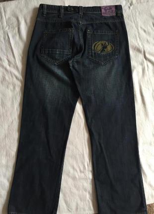 Супер джинси чоловік з потертістю раз xl(50)2 фото