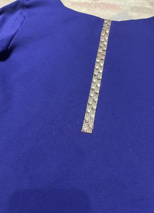 Красивое синее платье 3