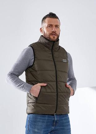 Жилетка стёганая мужская плащевка