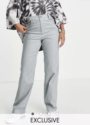 Прямі блакитні штани asos collusion 🛍️1+1=3🛍️