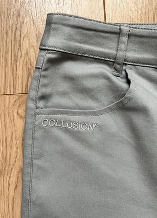 Прямі блакитні штани asos collusion 🛍️1+1=3🛍️6 фото