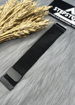 Браслет ремешок 22 mm миланская петля для amazfit watch gtr 2 металлический3 фото