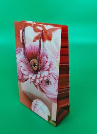 Бумажный пакет подарочный средний 17/26/8 (артsv-092) (12 шт)