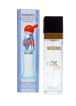 Жіночий папфюм moschino cheap and chic i love love (москіно чіп енд чик ай лав лав) 40 мл1 фото