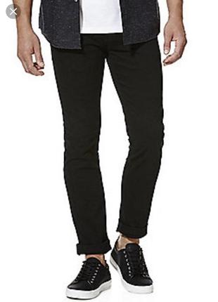 Котонові skinny stretch штани 40w30 l