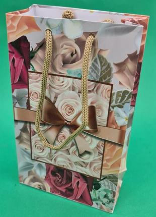 Пакет бумажный подарочный малый 11/18/5(арт м029) (12 шт)