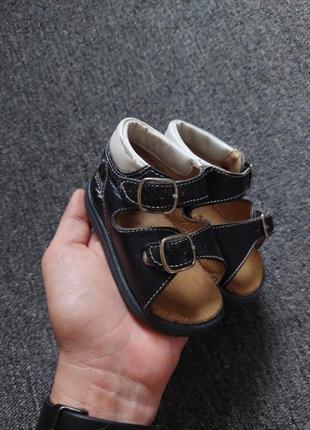 Натуральная кожа сандалии ботинки для малыша6 фото