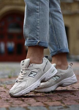 Женские кроссовки new balance 530 floral ink beige / smb7 фото