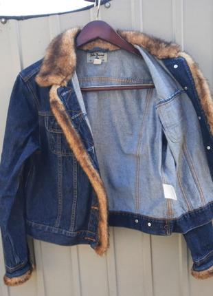 Женская добавка джинсовая курточка john baner.5 фото