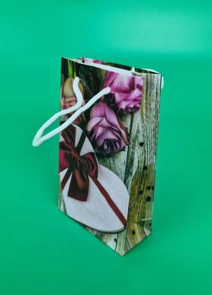 Пакет бумажный подарочный малый 11/18/5(арт м143) (12 шт)