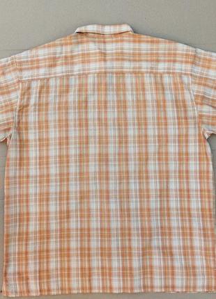 Xl-2xl летняя треккинговая рубашка с коротким рукавом patagonia сорочка2 фото