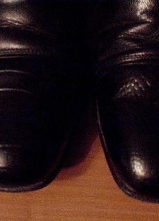 Туфли натуральная кожа, pierre cardin. оригинал. стелька 27,5 см4 фото