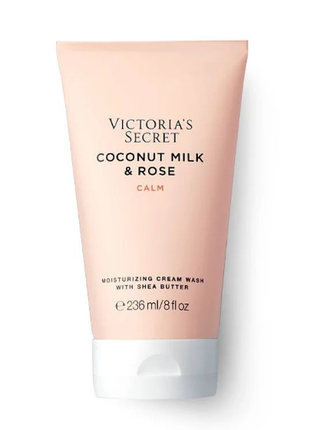 Зволожуючий та поживний гель для душу coconut milk rose calm victoria's secret1 фото