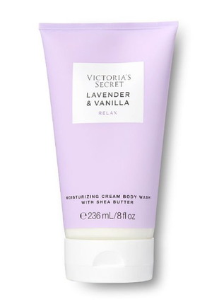 Увлажняющий и питательный гель для душа victorias secret lavender vanilla relax