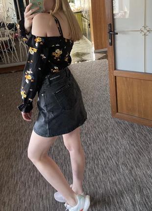 Топ в цветочный принт h&amp;m devided 3